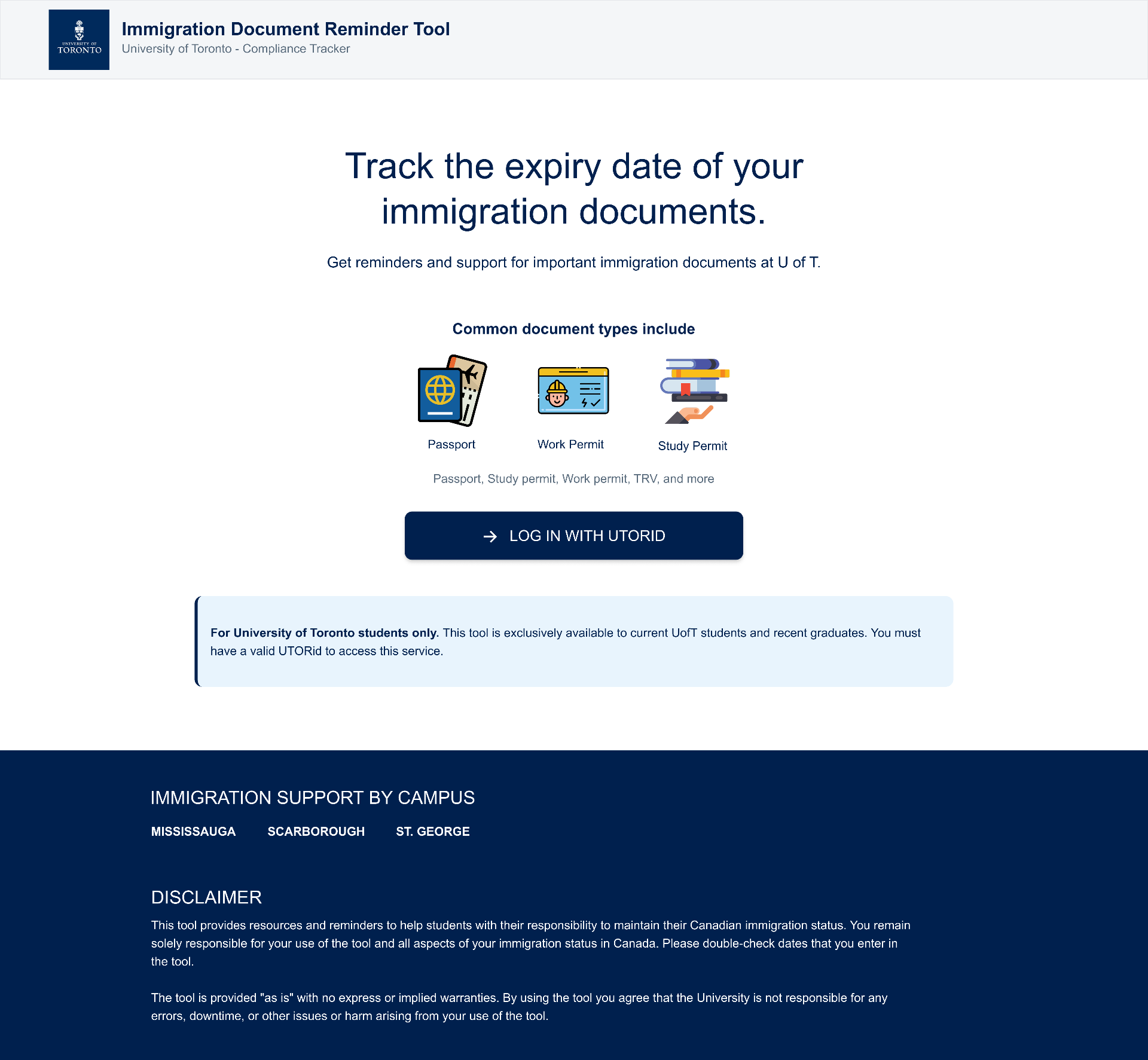 Landing Page